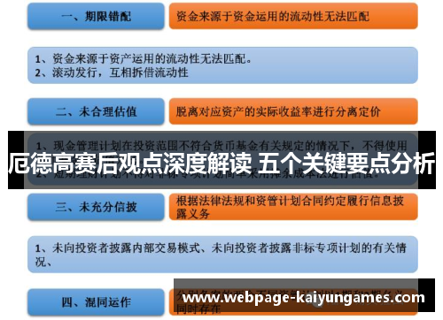 厄德高赛后观点深度解读 五个关键要点分析