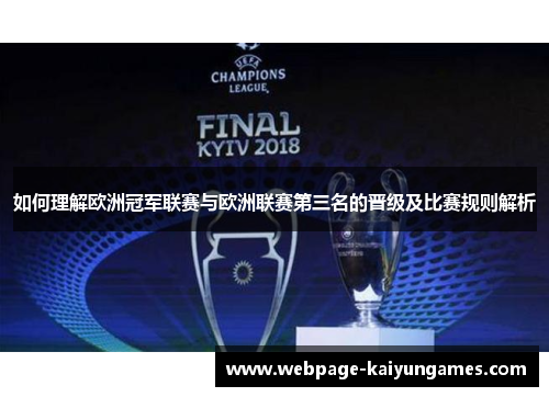 如何理解欧洲冠军联赛与欧洲联赛第三名的晋级及比赛规则解析